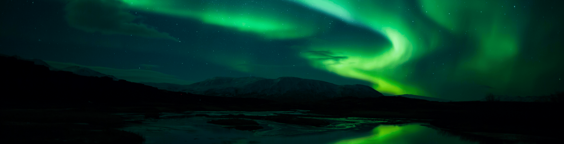 Aurora Boreal em Yukon